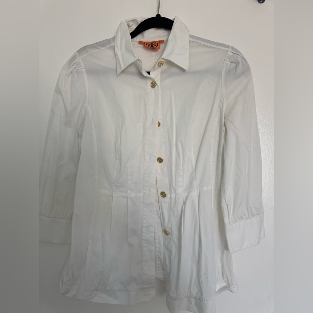 Tory Burch white button up